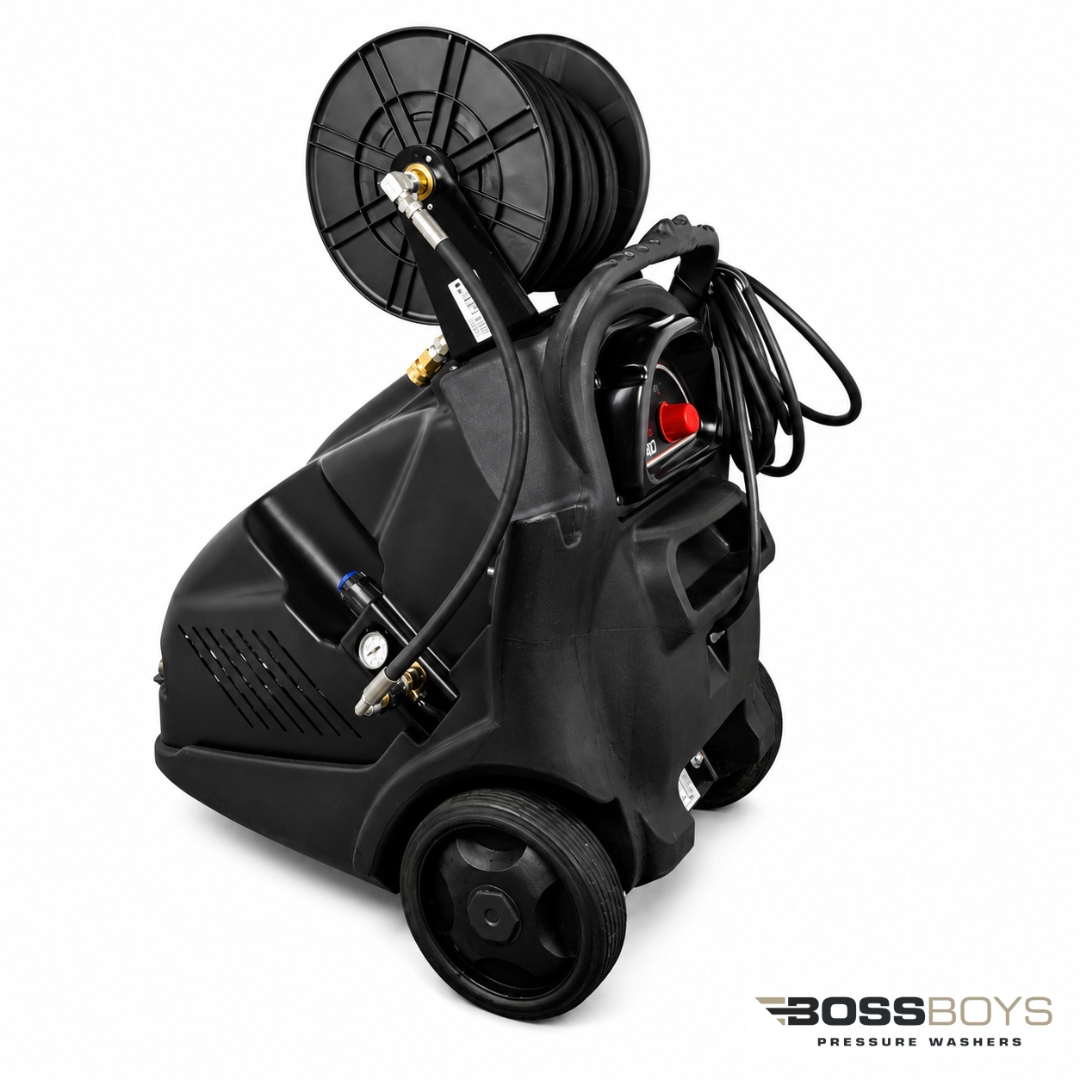 BossBoys electric cold water washer front detail