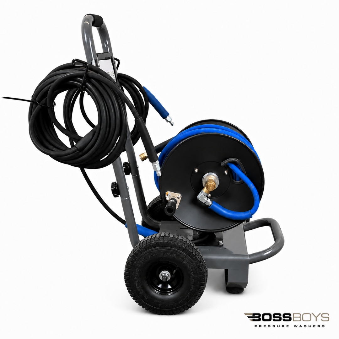 BossBoys electric three-phase washer studio view
