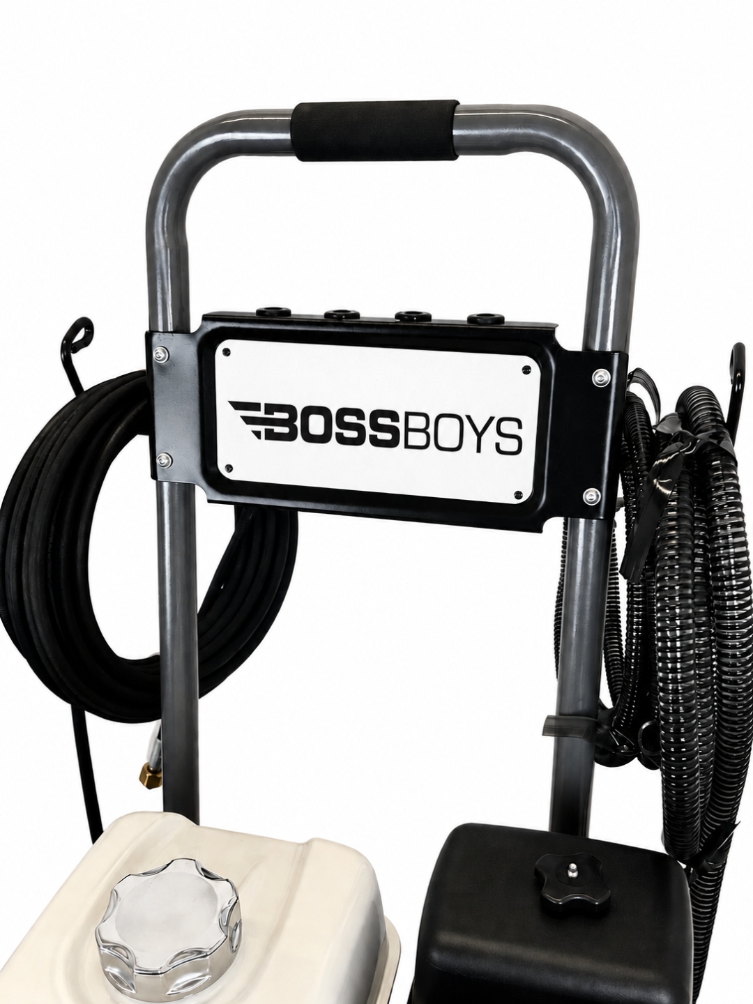 BossBoys PM21200 petrol pressure washer front view